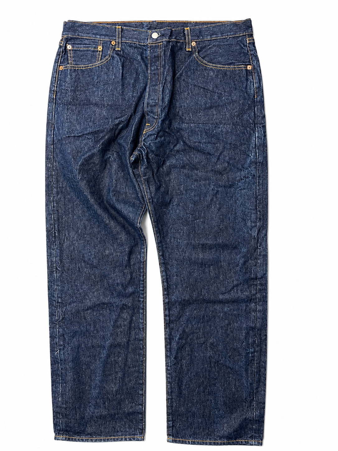 Levi's 501 Original Fit Jeans – Dark Indigo Raw Denim (42x36) (Return) (Clearance)