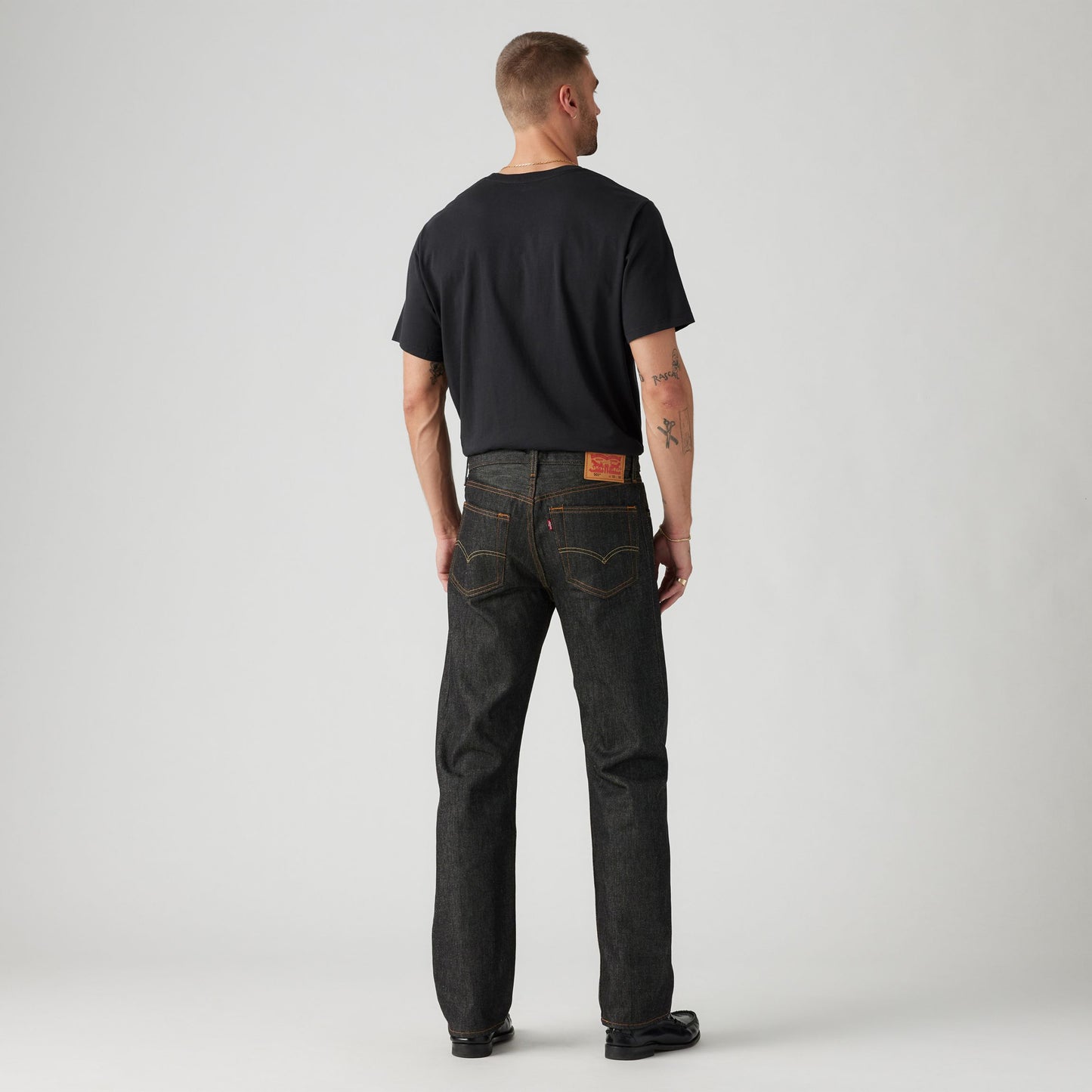 501® Original Men's Jeans - Black - Shrink-To-Fit