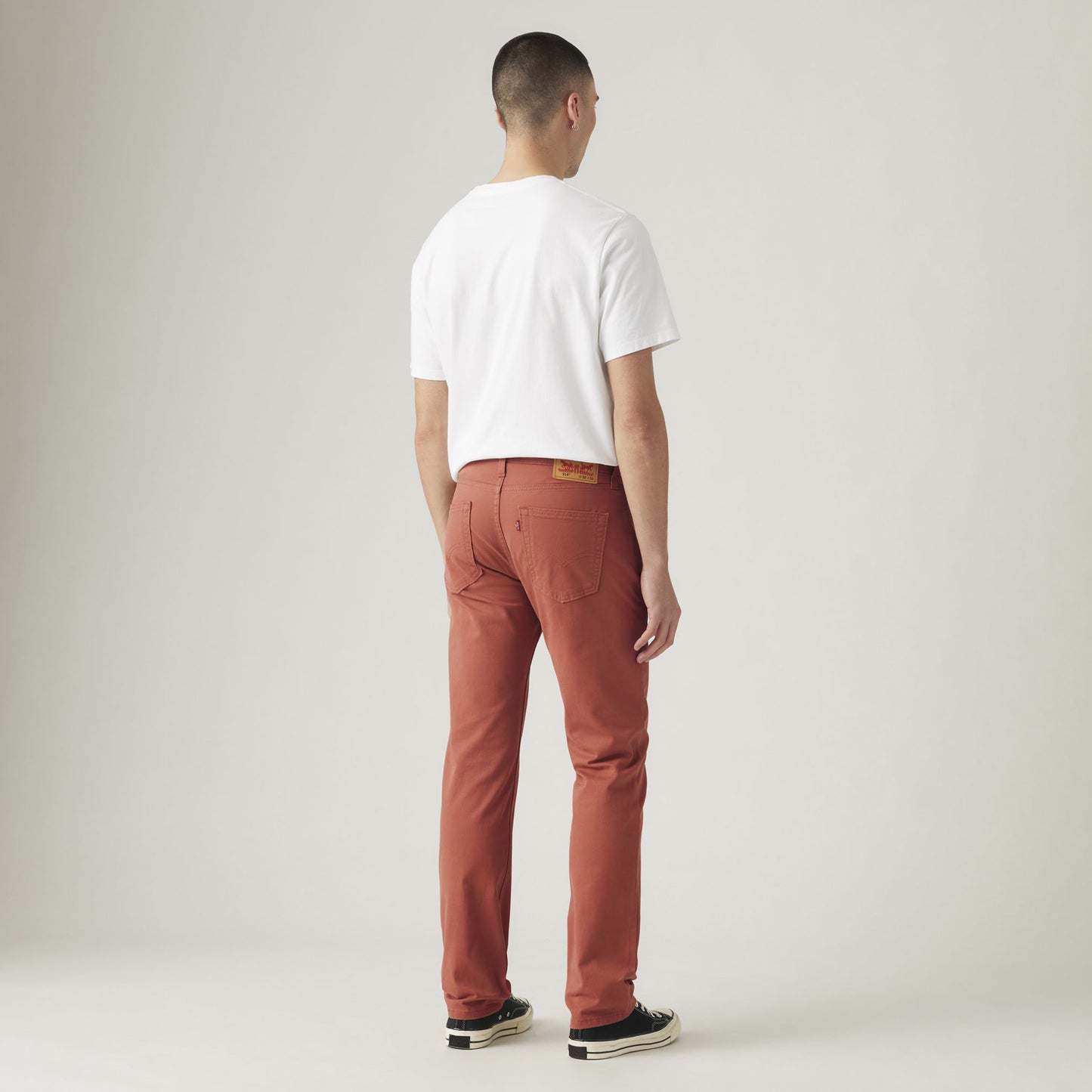 514™ Straight Fit Men's Jeans - Etruscan Red