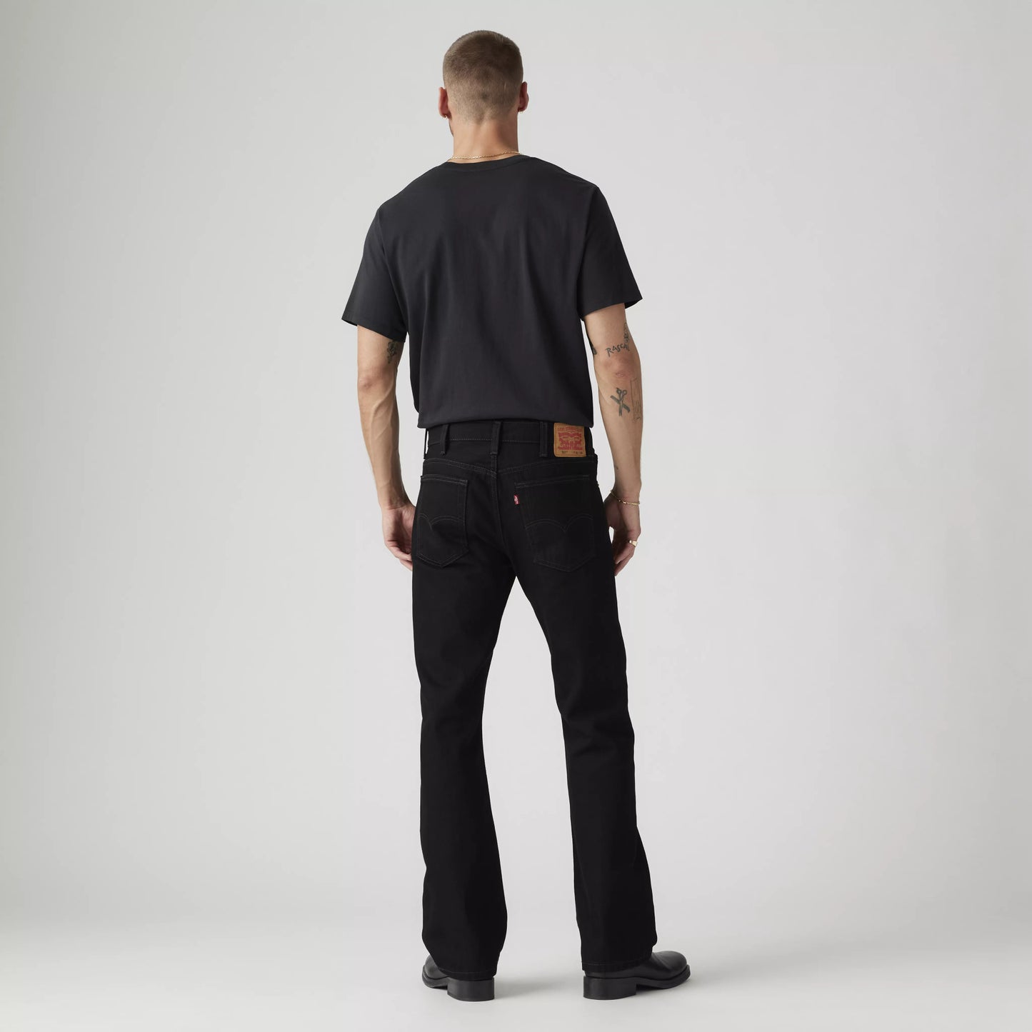 517™ Bootcut Men's Jeans - Black - (00517-0260) - Basics Clothing Store