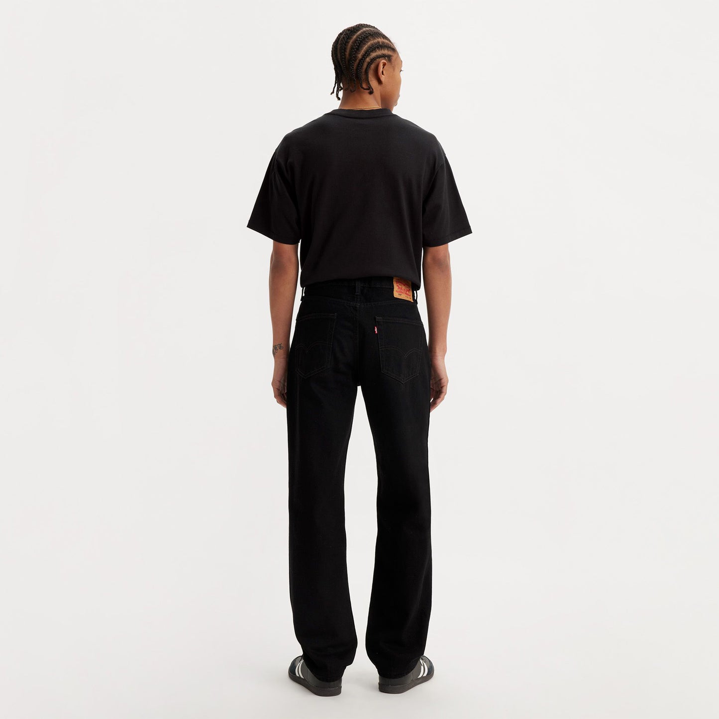 550™ 宽松版型男式牛仔裤 - 黑色