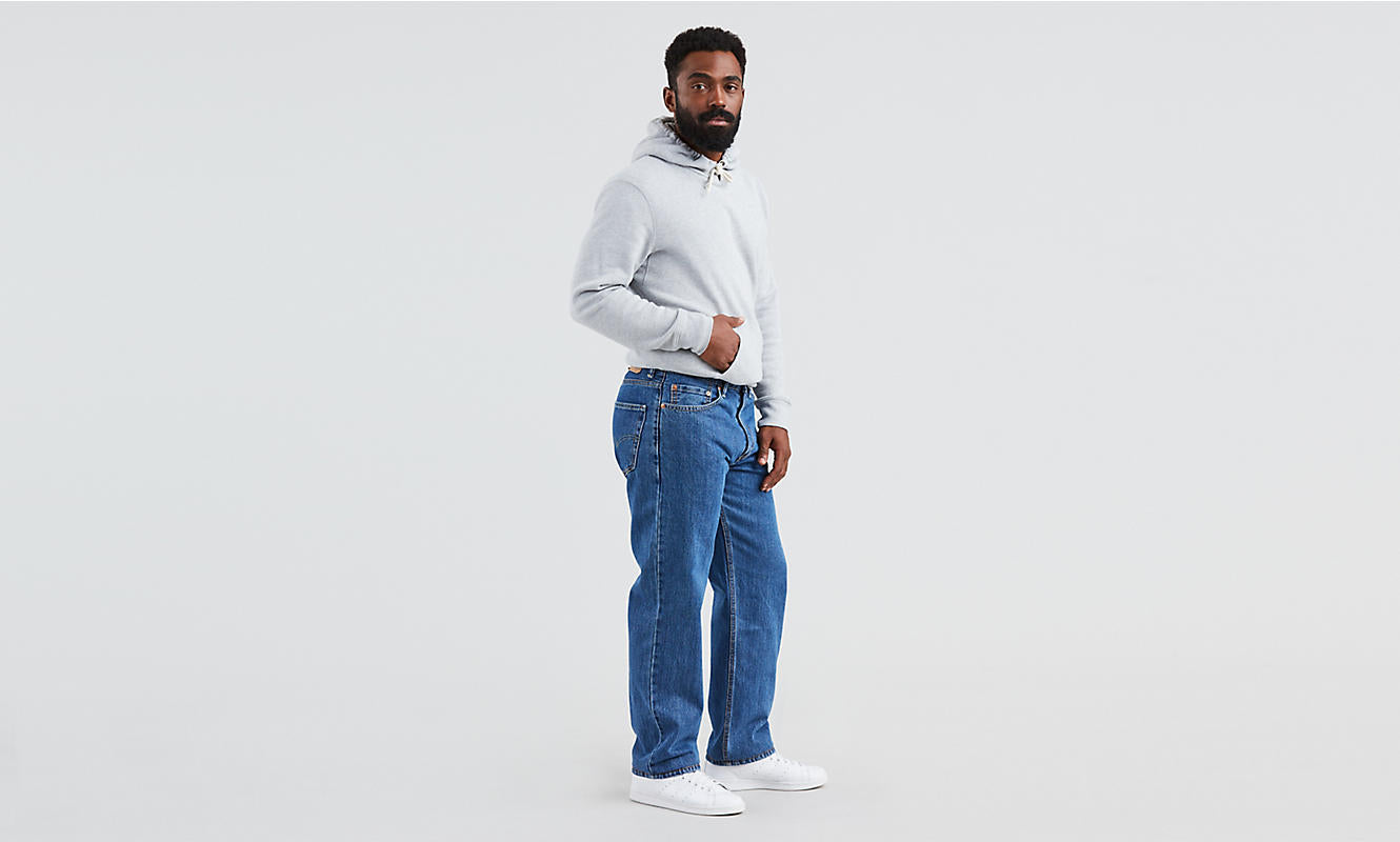 550™ 宽松版型男士牛仔裤 - 中号石洗 - (大码和高码)