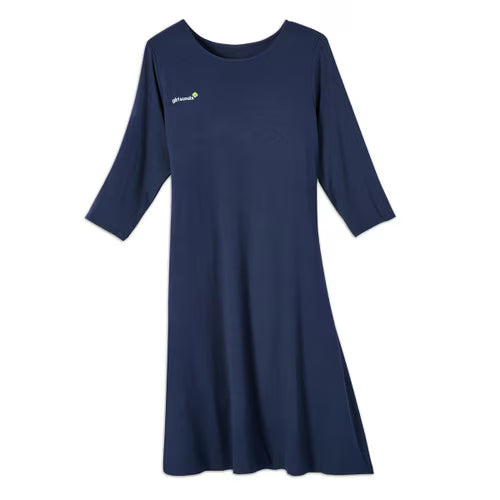 Girl Scouts Three-Quarter Sleeve Knit Dress — Women’s