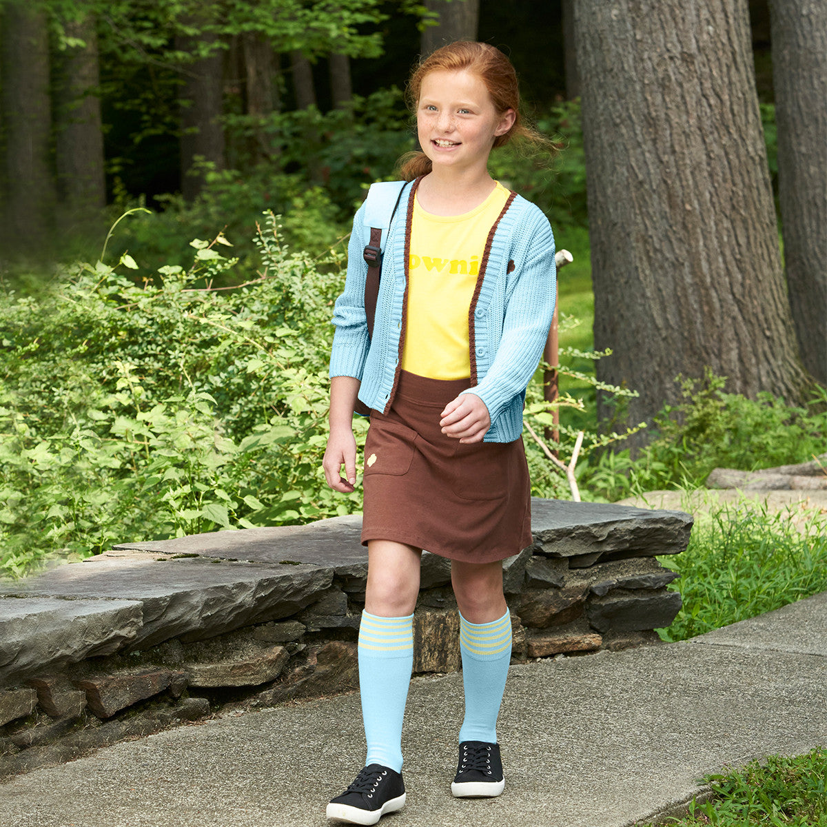 Brownie Knee High Sock Set