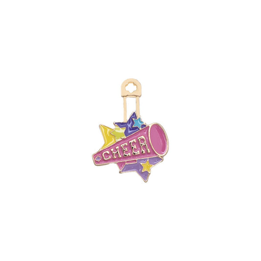 I AM Cheer Megaphone Personal Pin