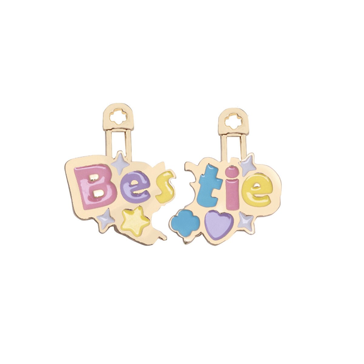 I AM Bestie Personal Pin- Set of 2