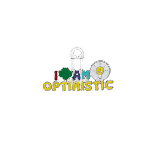I AM Optimistic Personal Pin