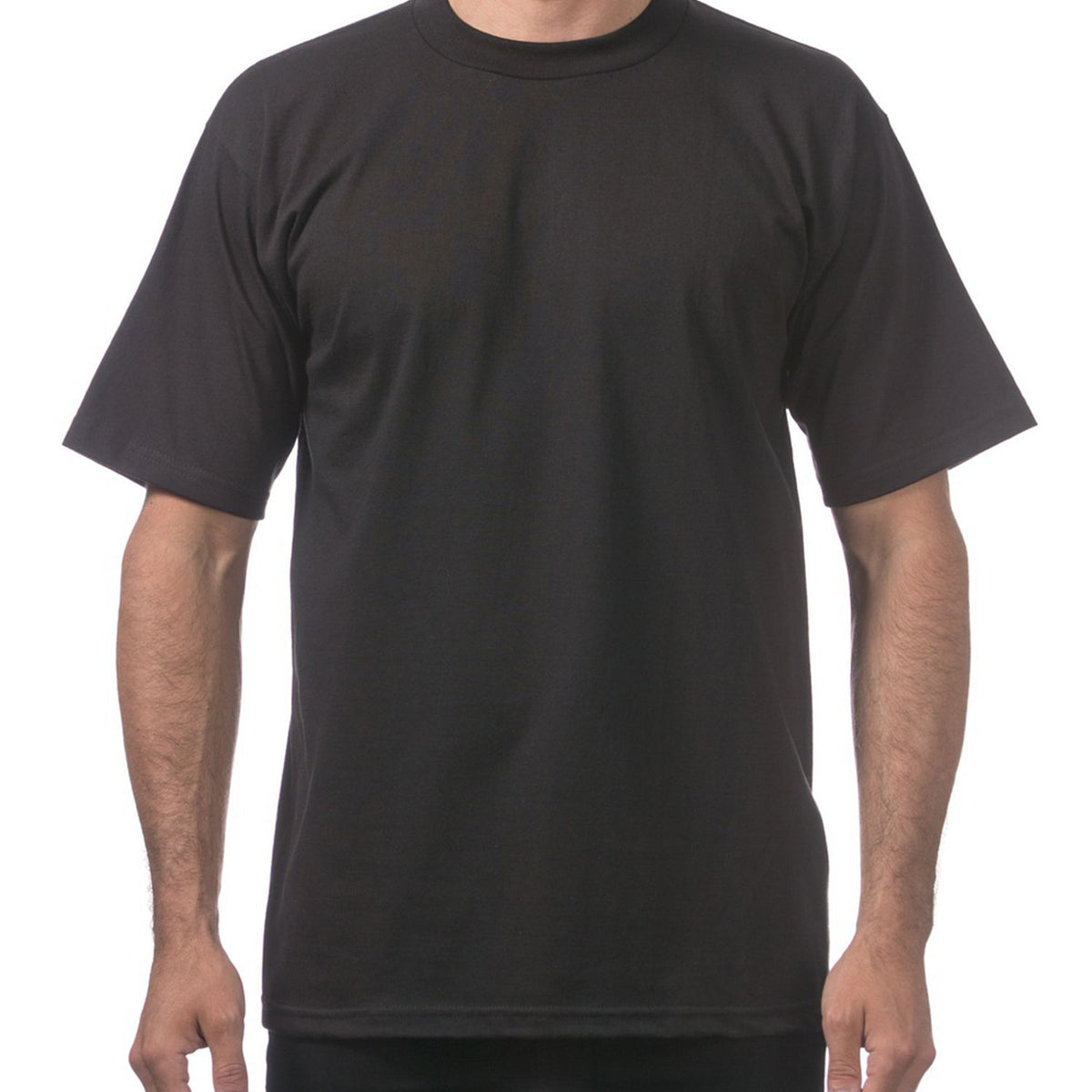 Pro Club Men's Heavyweight Basics Short Sleeve T-Shirt - Basics Clothing Store