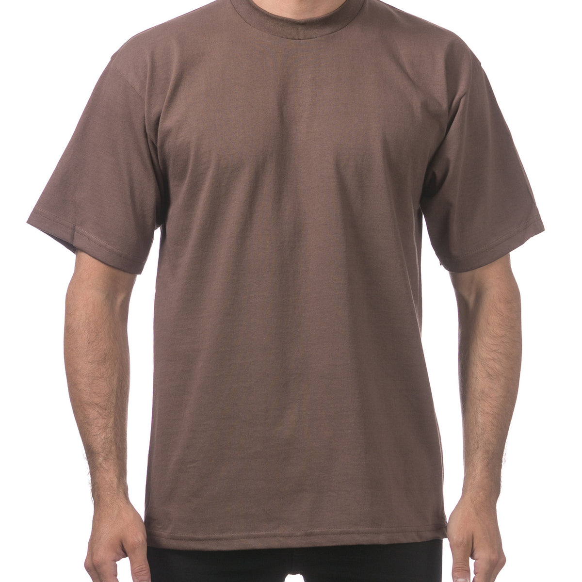 Pro Club Men's Heavyweight Short Sleeve T-Shirt (More Colors) - Regular Sizes - Basics Clothing Store