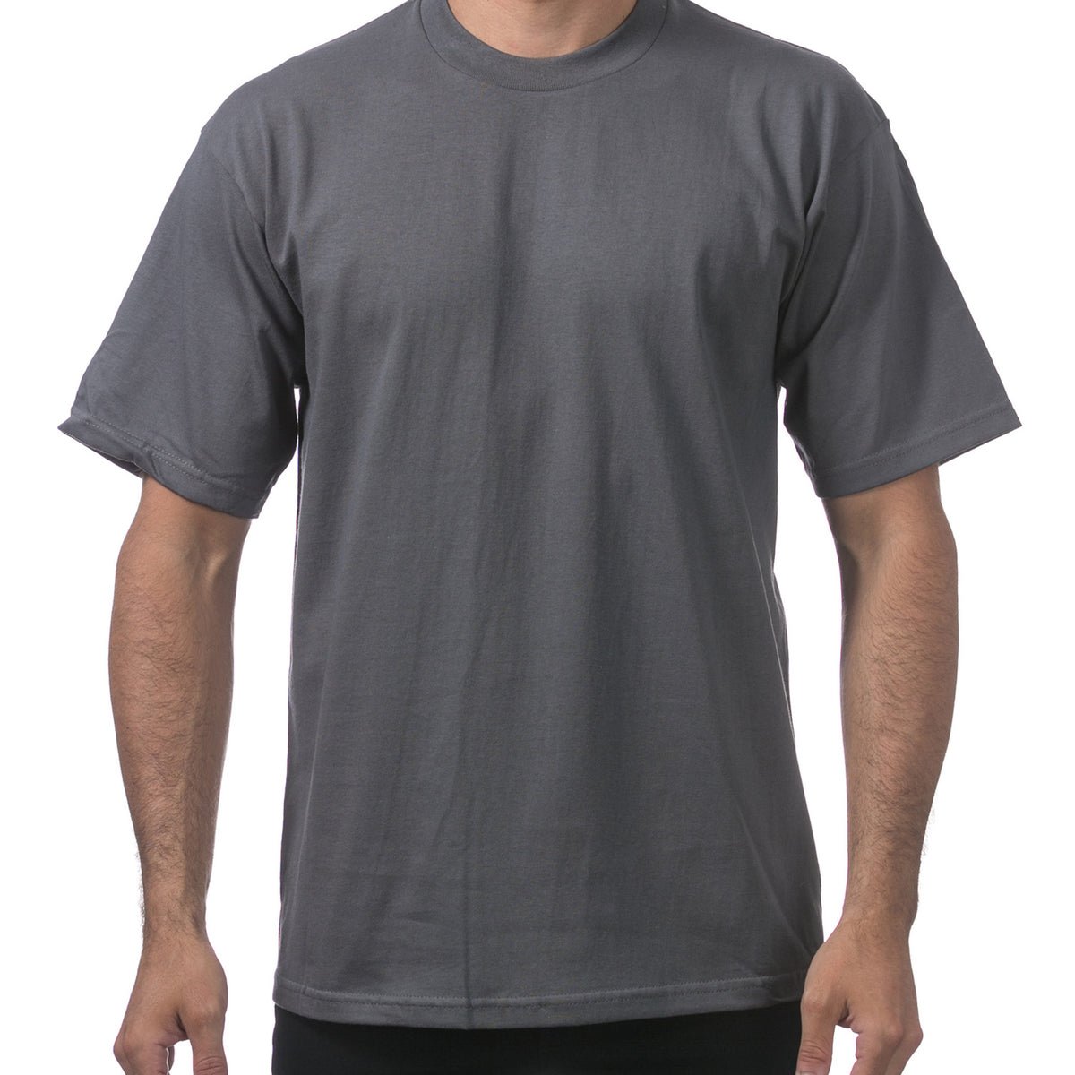 Pro Club Men's Heavyweight Short Sleeve T-Shirt (More Colors) - Regular Sizes - Basics Clothing Store