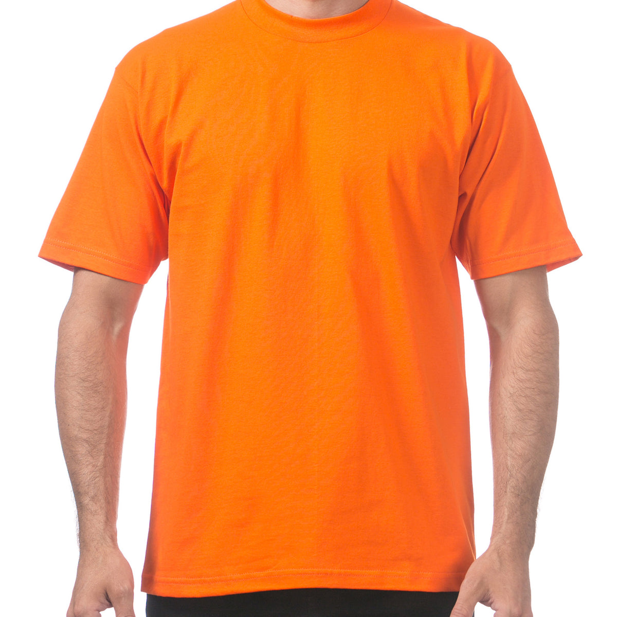 Pro Club Men's Heavyweight Short Sleeve T-Shirt (More Colors) - Regular Sizes (S-7X) - Basics Clothing Store