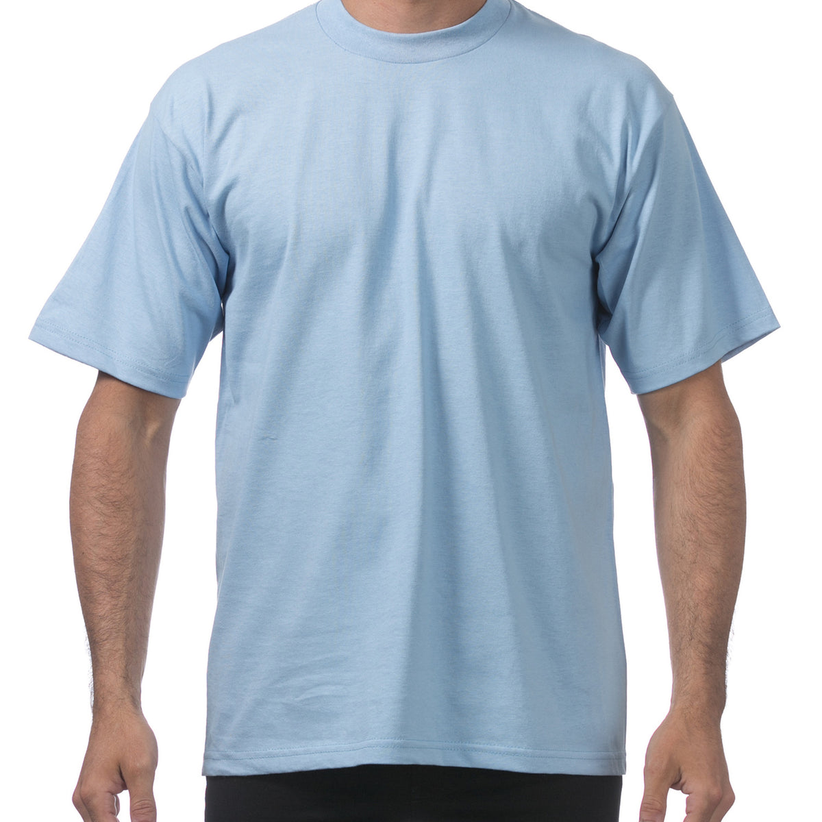 Pro Club Men's Heavyweight Short Sleeve T-Shirt (More Colors) - Regular Sizes - Basics Clothing Store