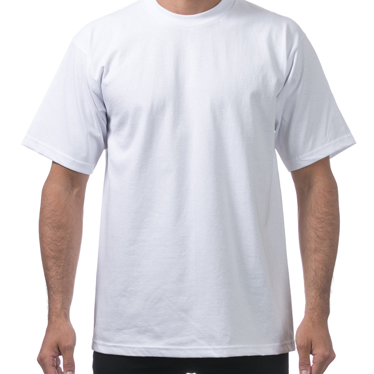 Pro Club Men's Heavyweight Basics Short Sleeve T-Shirt - Basics Clothing Store