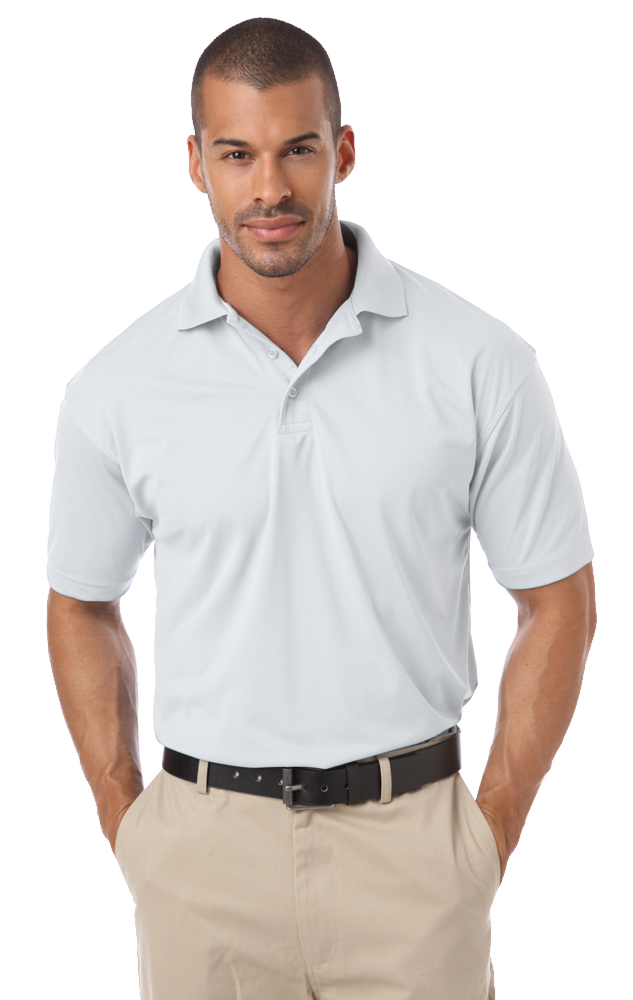 Blue Generation Men's IL-50 Pocketless S/S Polo