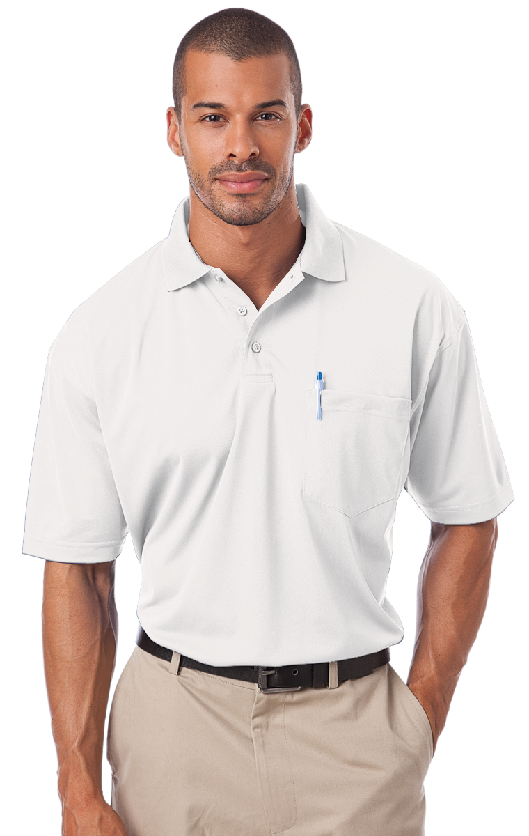 Blue Generation Adult IL-50 Pocketed S/S Polo