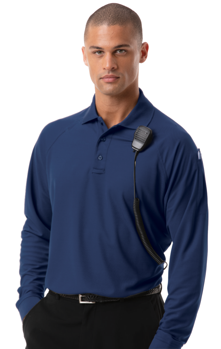 Blue Generation Adult L/S Tactical Polo