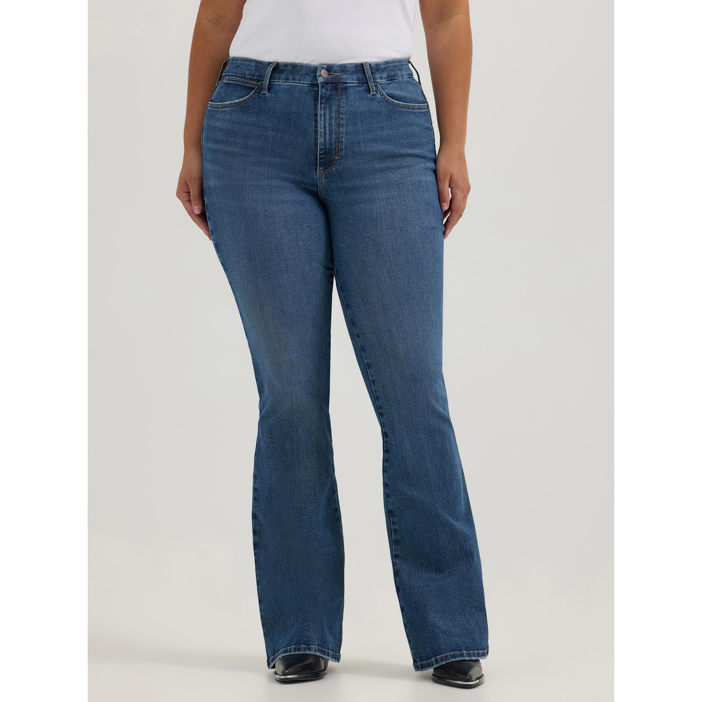 Wrangler Women's Bespoke High Rise Flare Jean - Lily