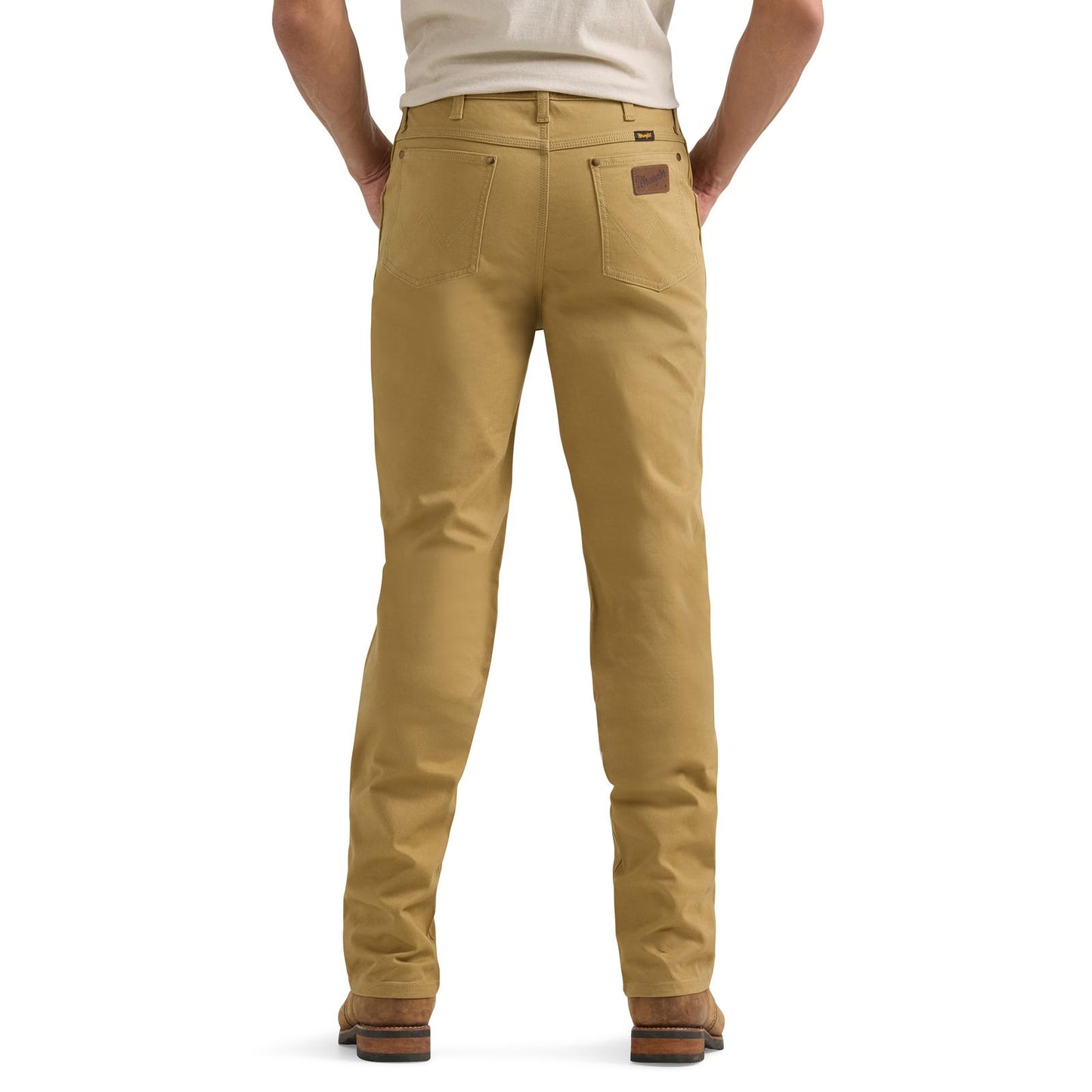 Wrangler® Men's Premium Performance Tough Comfort Cowboy Cut® Slim Fit Canvas Jean - Kelp