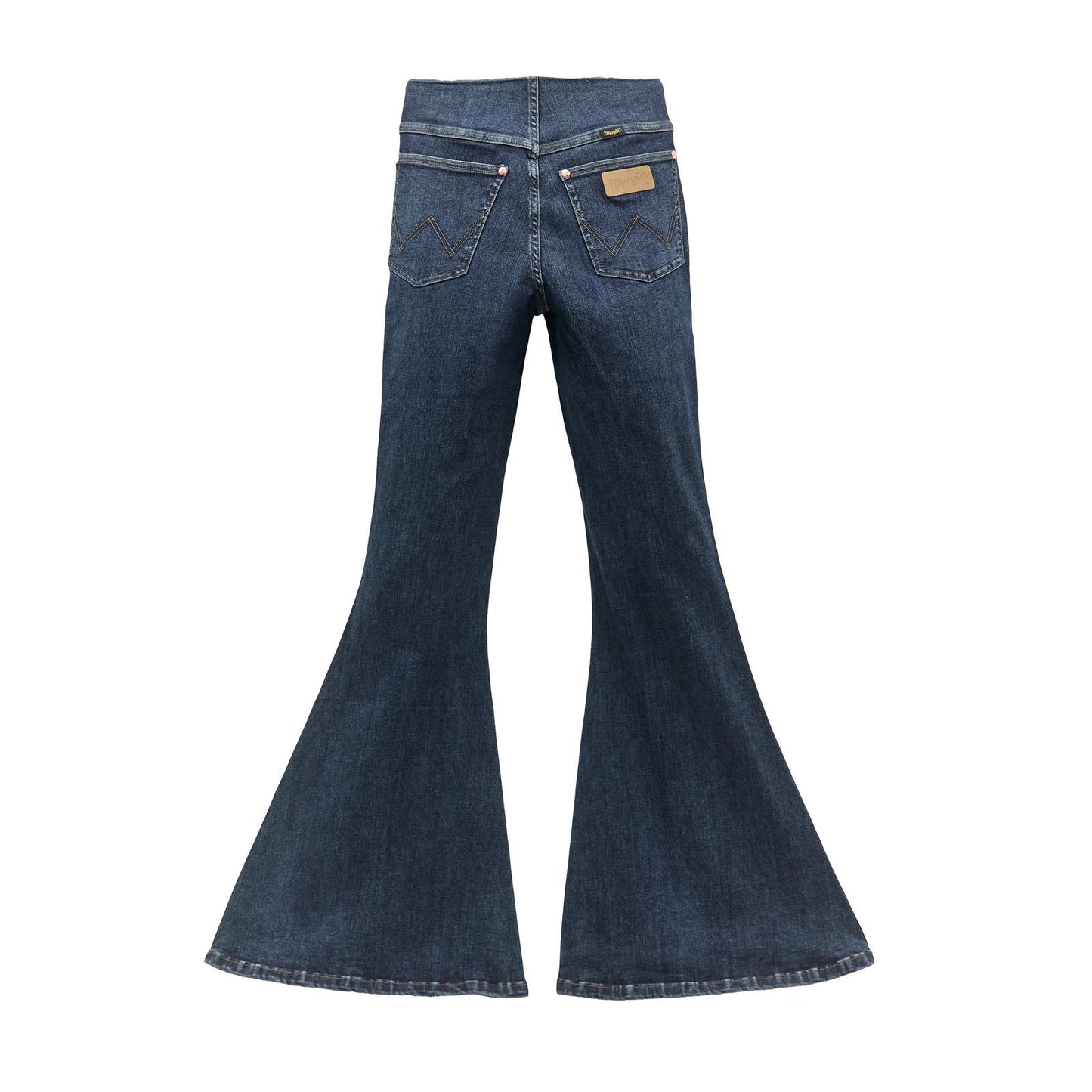 Wrangler® Women x Lainey Wilson Pull On Bell Bottoms - Dark Denim Wash