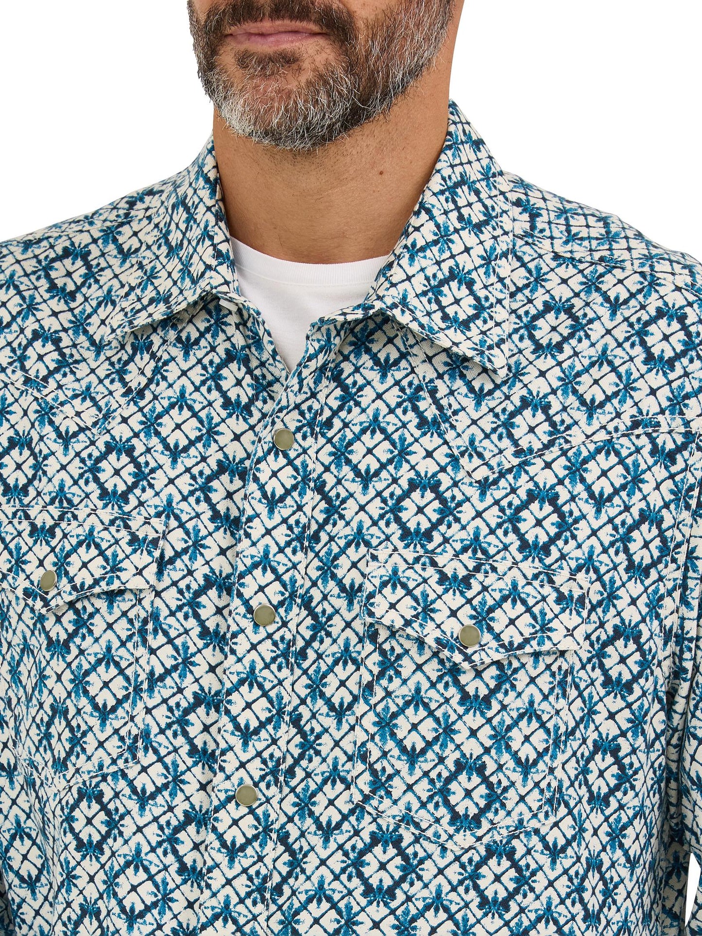 Wrangler Men's Retro® Long Sleeve Shirt - Modern Fit