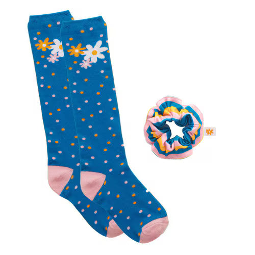 Daisy Girl Scouts Knee-High Socks and Scrunchie Set
