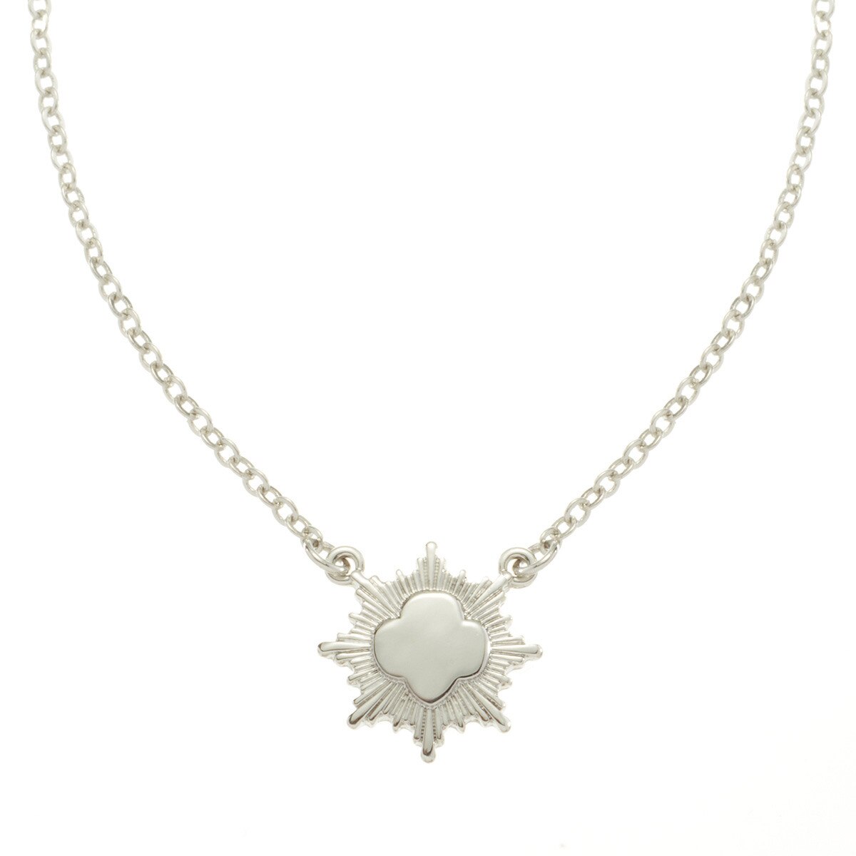 Silver Award Charm Necklace