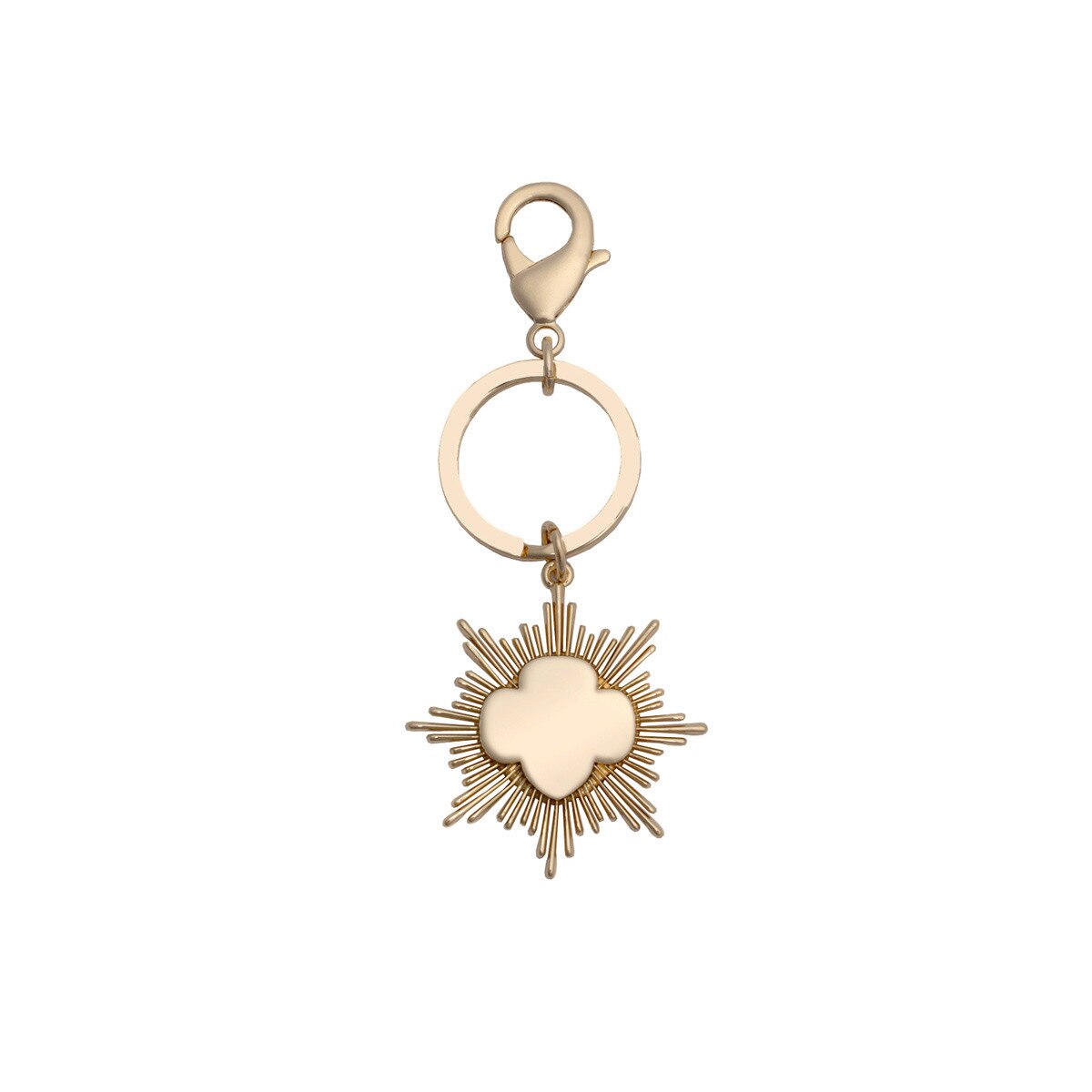 Gold Award Burst Keychain