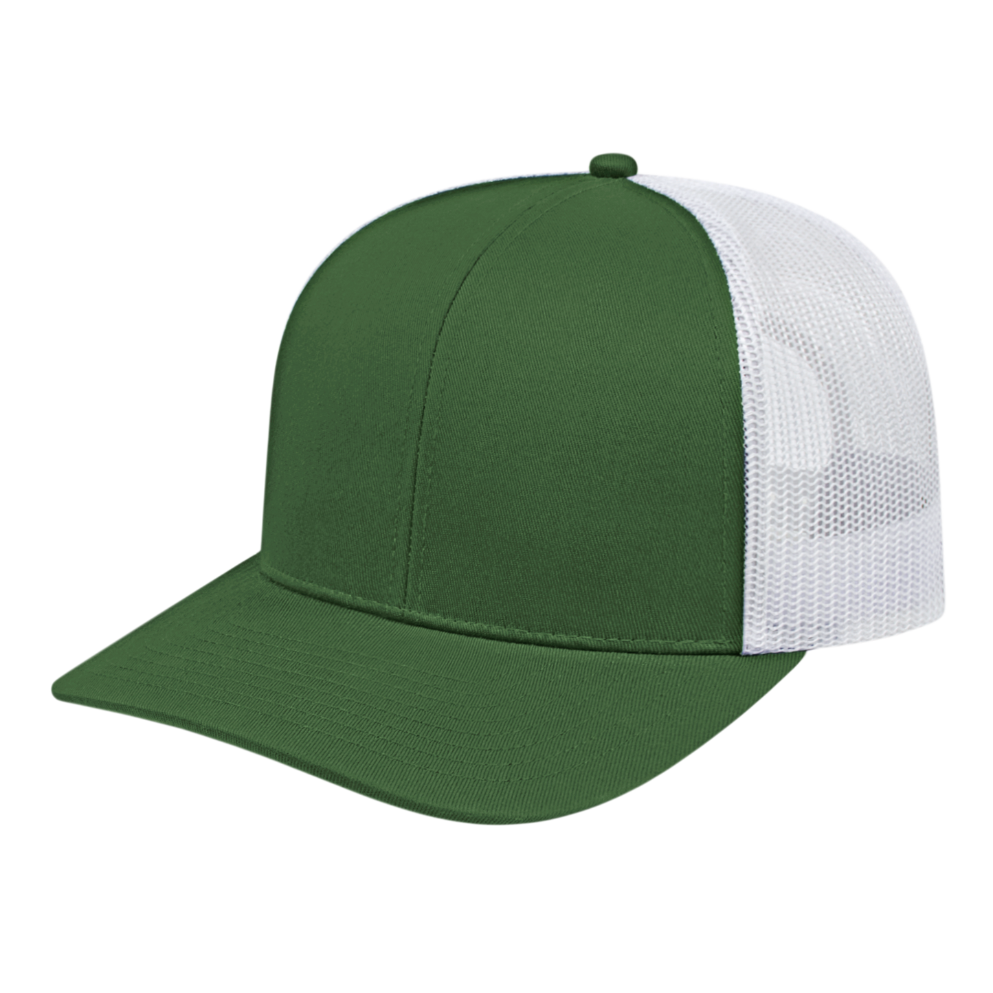 Blue Generation Poly/Cotton Trucker Mesh Back Cap-BG1538C