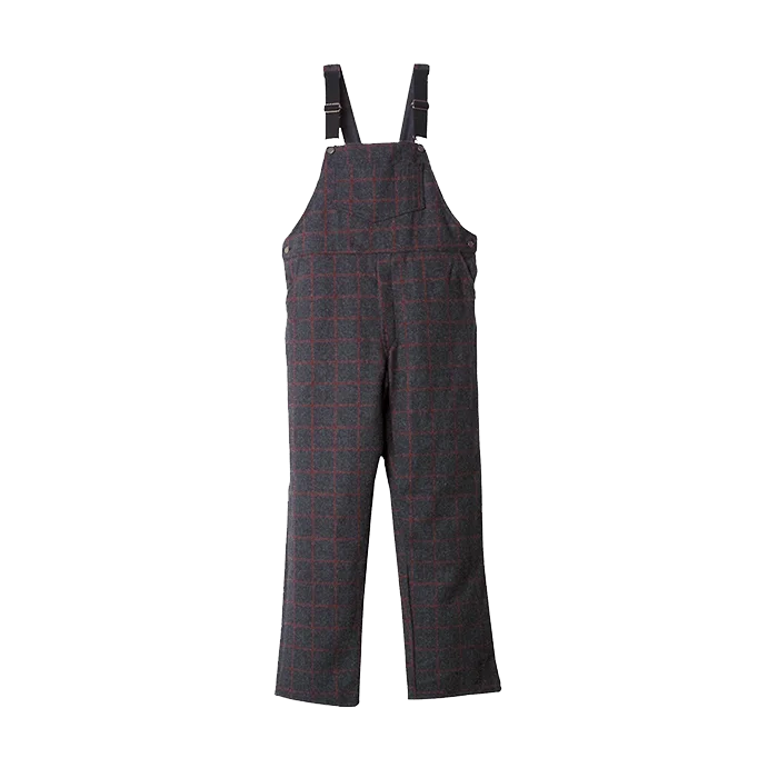 Big Bill 100% Wool Woodman's Bib -Charcoal -190 - Basics Clothing Store