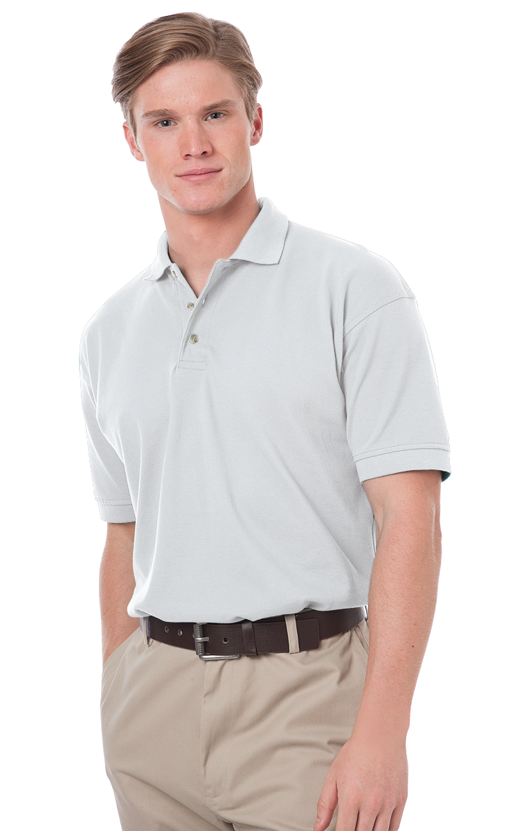 Blue Generation Men's Cotton Pique Polo-BG2201