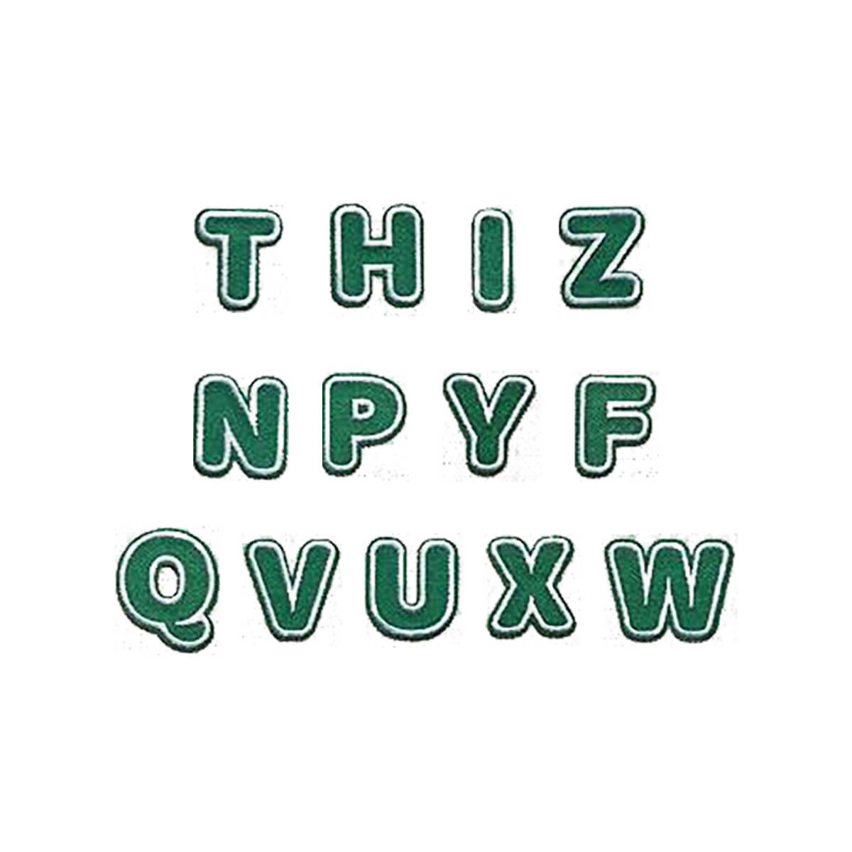 Girl Scouts Monogram Green Letters Bundle 2 - 22827