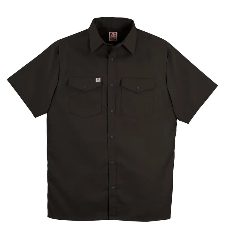 Big Bill Premium Short-Sleeve Snap Front Work Shirt -237