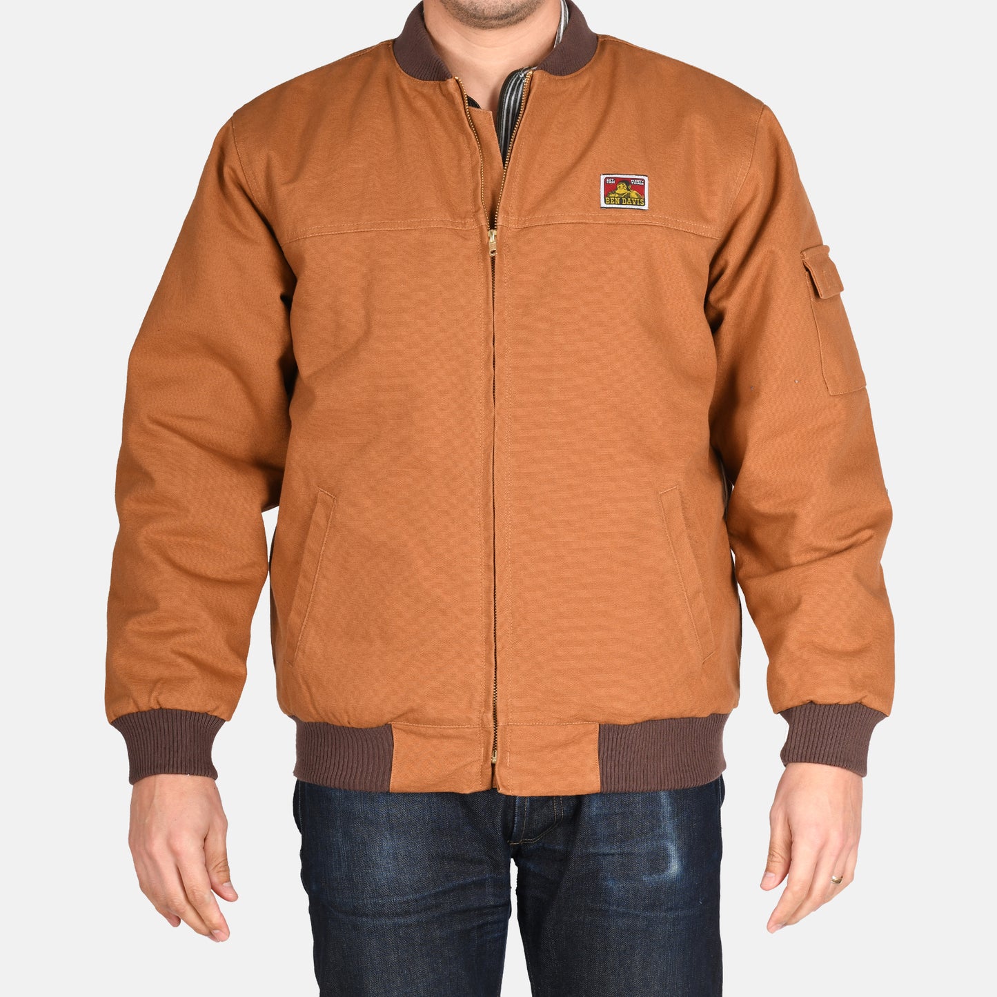 Ben Davis Canvas Bomber Jacket (319)