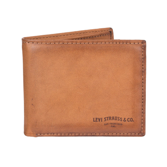 Levi's® Men's RFID Xcap Slimfold Wallet