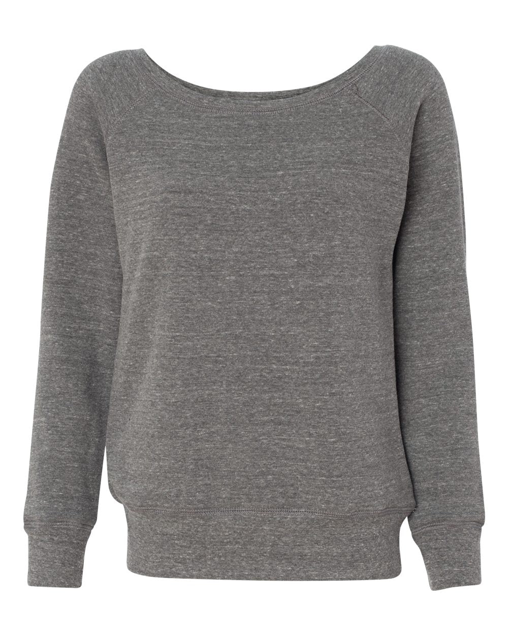 BELLA + CANVAS Women’s Sponge Fleece Wide Neck Sweatshirt - Basics Clothing Store