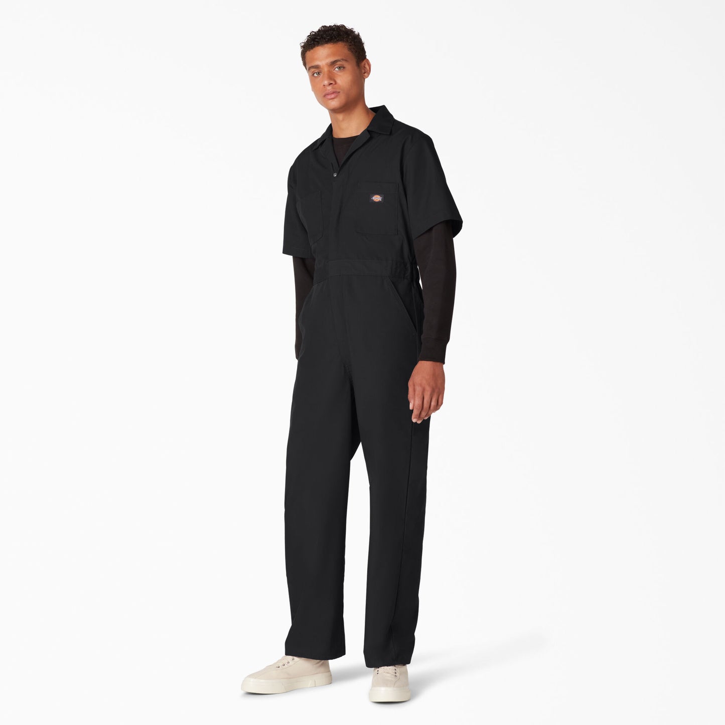 Dickies Short Sleeve Coveralls - Black