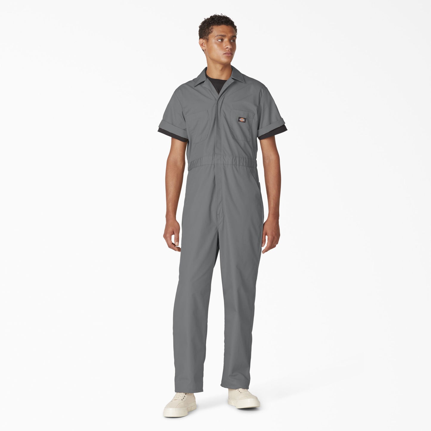 Dickies Short Sleeve Coveralls - Gray