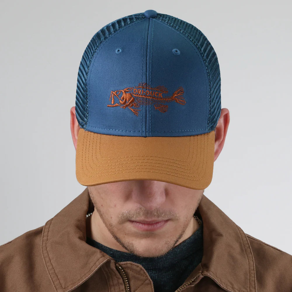 Dri Duck Fishbone Trucker Hat 3460