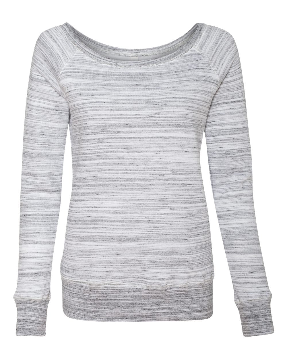 BELLA + CANVAS Women’s Sponge Fleece Wide Neck Sweatshirt