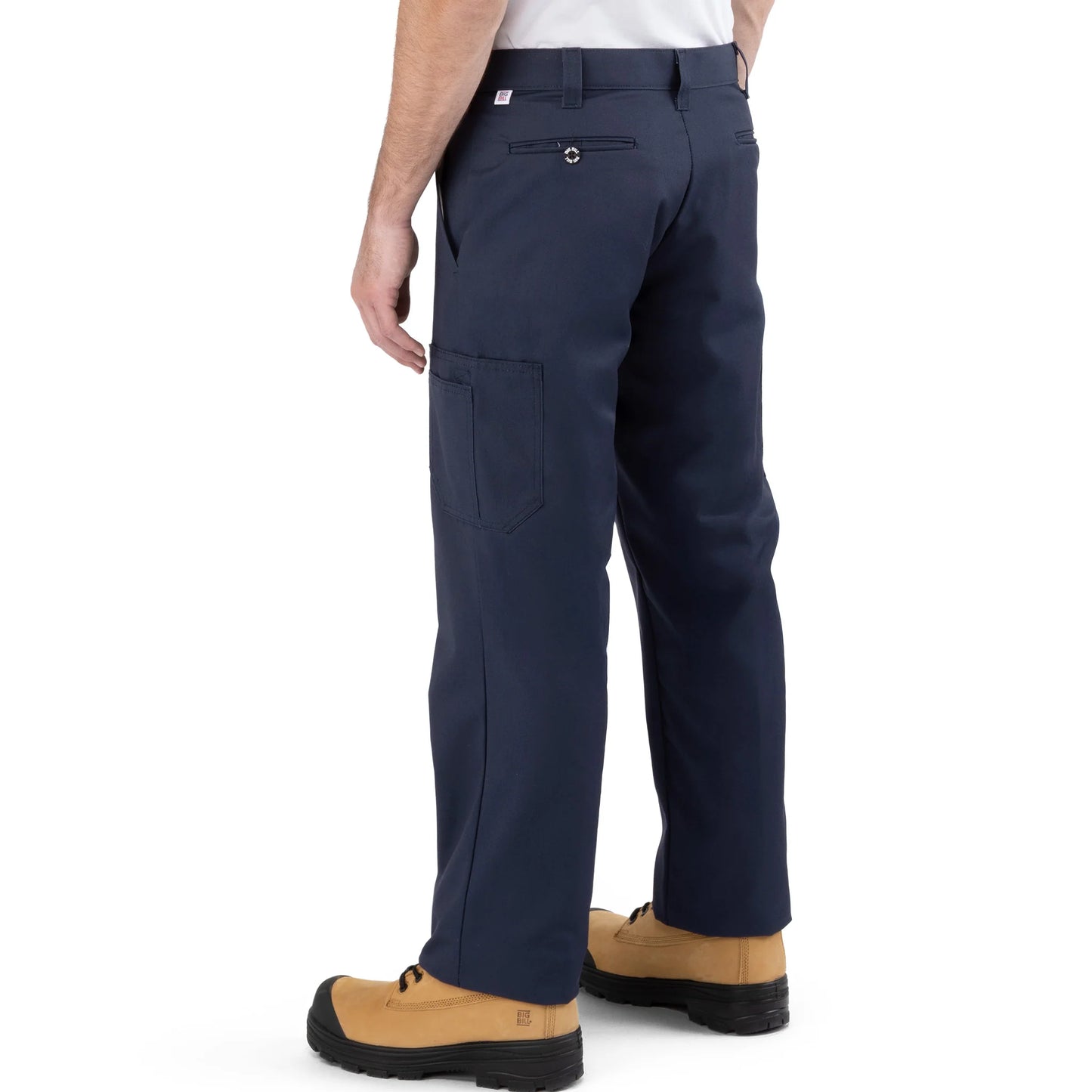 Big Bill Low Rise Fit Cargo Work Pants - Navy -3947
