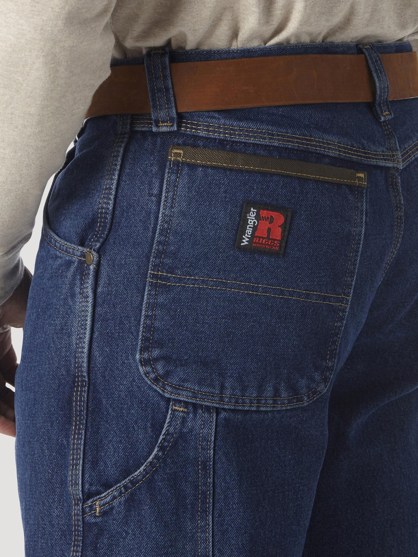 Wrangler® RIGGS WORKWEAR® Men's Carpenter Jean - Antique Indigo 3W020AI
