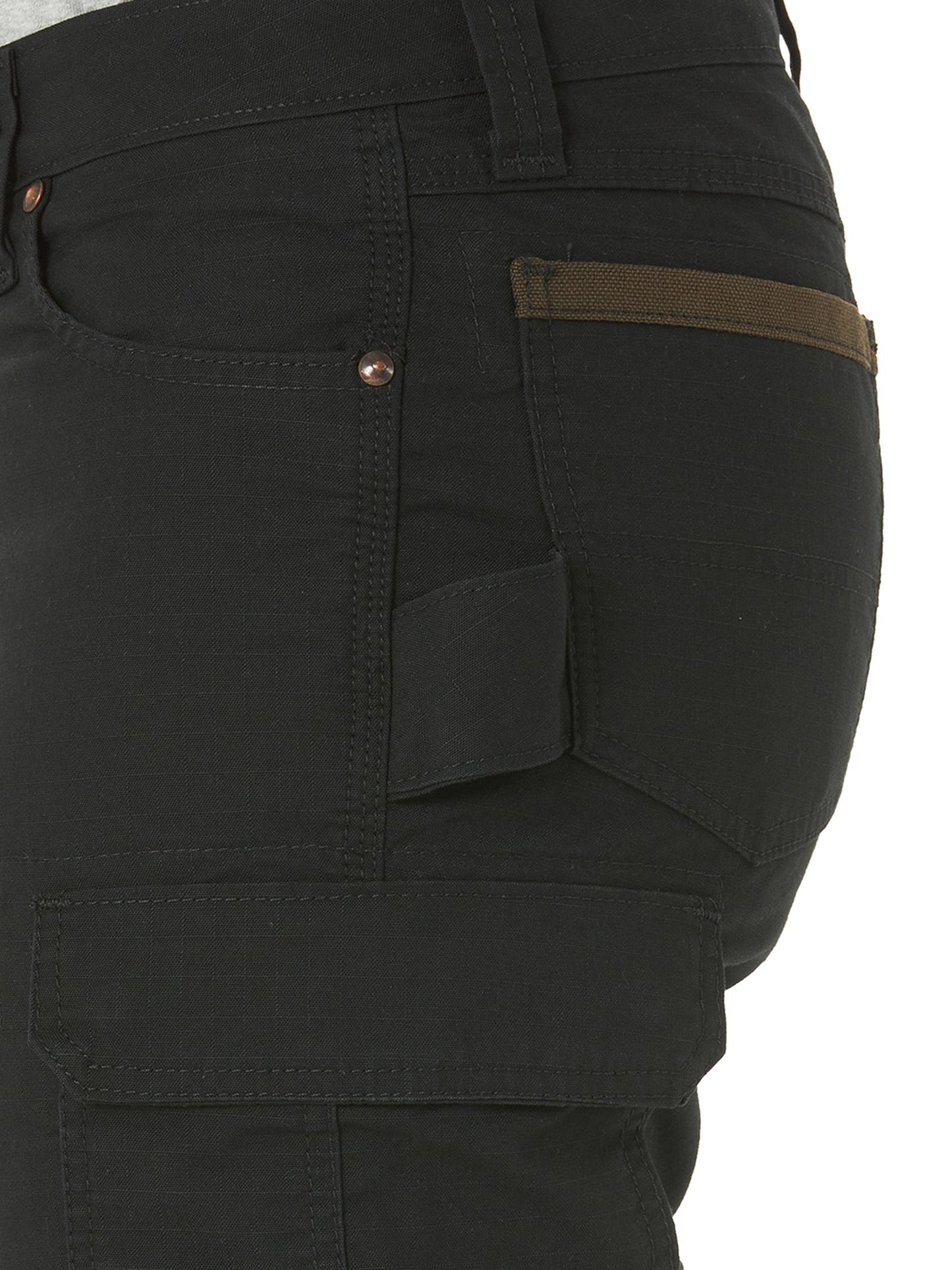 Wrangler® Women's RIGGS Workwear® Ripstop Ranger Slim Cargo Pant - Black