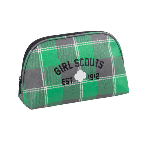 Plaid Pattern Pouch