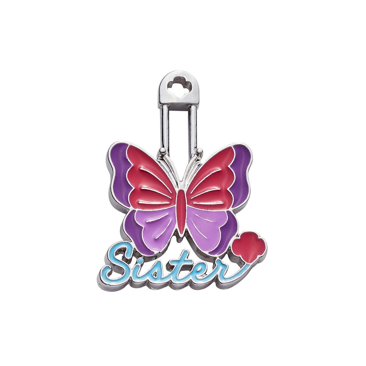 Girl Scout I Am Sister Butterfly Personal Pin - 41722
