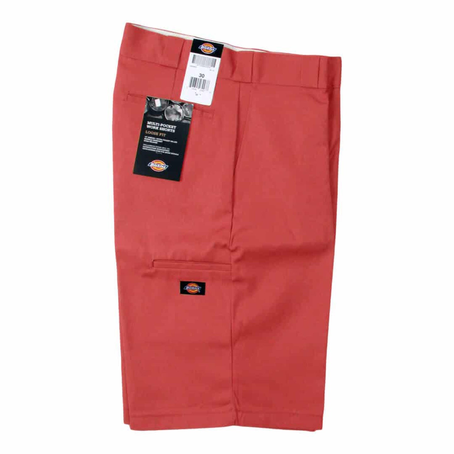 Dickies 13" Loose Fit Easy Care Shorts, Orange, 31W, Clearance