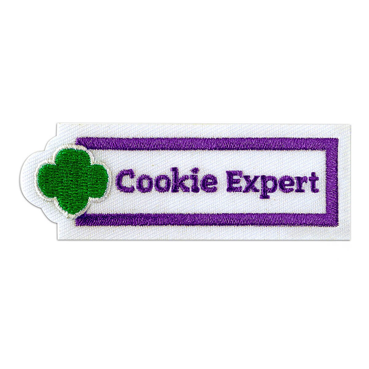 Girl Scout Cookie Expert Iron-On Patch