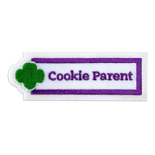 Girl Scout Cookie Parent Iron-On Patch