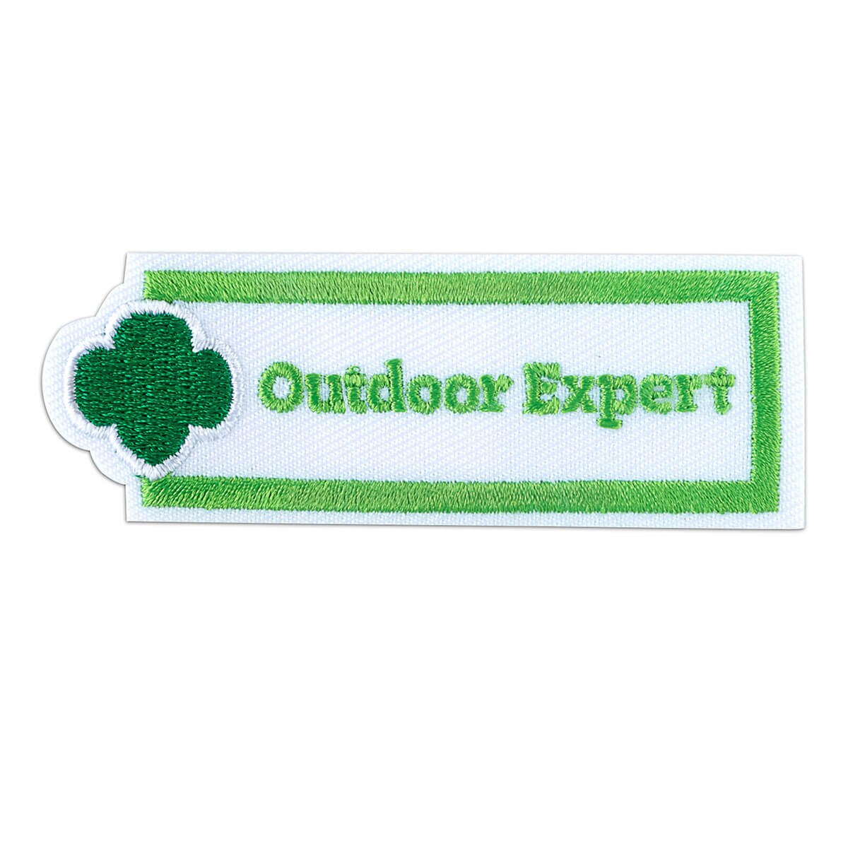 Girl Scout Outdoor Expert Iron-On Patch