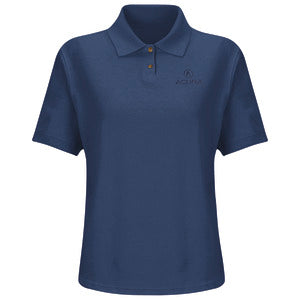 Acura Women's Short Sleeve Performance Knit® Flex Series Pro Polo - Navy