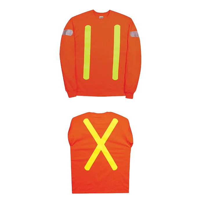 Big Bill Long-Sleeve T-Shirt with Reflective Material